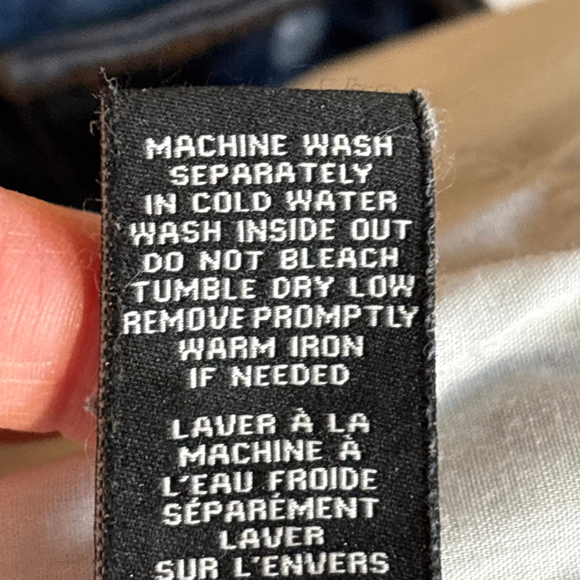 BCBGeneration Blue High Rise Wide Leg Jeans Women’s Size 7 / 28 Zipper Fly - Picture 13 of 14